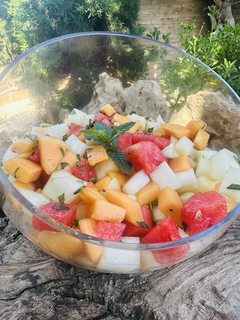 Melon Mint Summer&nbsp;Salad